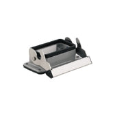 Weidmuller HDC enclosure, bulkhead housing, end-locking, S4